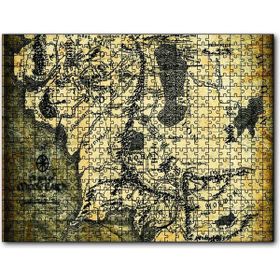 Cakapuzzle Yüzüklerin Efendisi Harita Mdf 255 Parça Puzzle