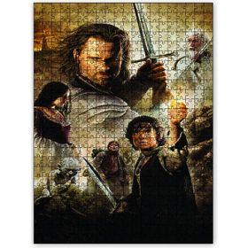 Cakapuzzle Yüzüklerin Efendisi Kralın Dönüşü Ahşap 1000 Parça Puzzle