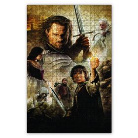 Cakapuzzle Yüzüklerin Efendisi Kralın Dönüşü Ahşap 500 Parça Puzzle