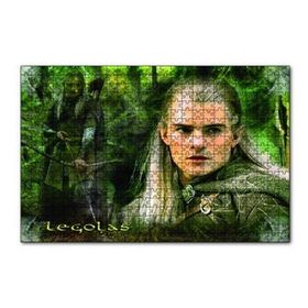 Cakapuzzle Yüzüklerin Efendisi Legolas Orlando Bloom 120 Parça Ahşap Puzzle
