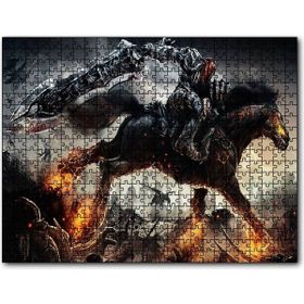 Cakapuzzle Yüzüklerin Efendisi Nazgül Ahşap 500 Parça Puzzle