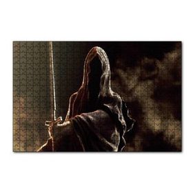 Cakapuzzle Yüzüklerin Efendisi Nazgul Yakın Plan 120 Parça Ahşap Puzzle