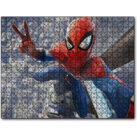 Cakapuzzle Zafer İşaretli Örümcek Adam Mdf 120 Parça Puzzle