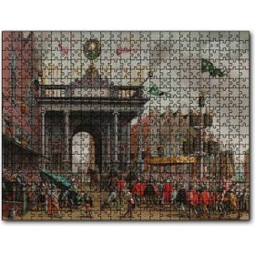 Cakapuzzle Zafer Takı ve Kralın Şehre Girişi Mdf 120 Parça Puzzle