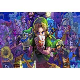 Cakapuzzle Zelda Efsanesi Majoranın Maskesi Görseli Mdf 120 Parça Puzzle