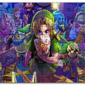 Cakapuzzle Zelda Majoranın Maskesi Efsanesi Görseli Mdf 255 Parça Puzzle