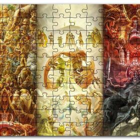 Cakapuzzle Zeldanın 25 Yıl Yönümü Görseli Mdf 120 Parça Puzzle