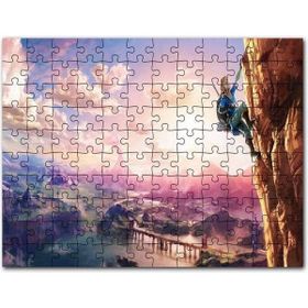 Cakapuzzle Zeldanın Vahşi Nefesi Efsanesi Çizgi Film Görseli 120 Parça Puzzle