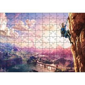 Cakapuzzle Zeldanın Vahşi Nefesi Efsanesi Çizgi Film Görseli 120 Parça Puzzle