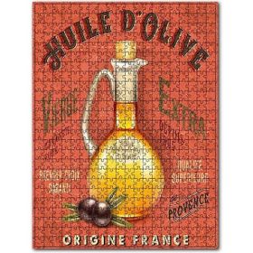Cakapuzzle Zeytin ve Şişede Zeytin Yağı Görseli 120 Parça Puzzle
