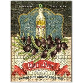 Cakapuzzle Zeytin Zeytin Yağı Afişi Görseli 1000 Parça Puzzle