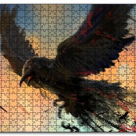 Cakapuzzle Zincirlerinden Kurtulan Karga Mdf 120 Parça Puzzle