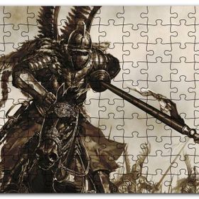 Cakapuzzle Zırh Mıztak Polonyalı Kanatlı Süvari Görseli Mdf 120 Parça Puzzle