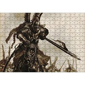 Cakapuzzle Zırh Mıztak Polonyalı Kanatlı Süvari Görseli Mdf 255 Parça Puzzle