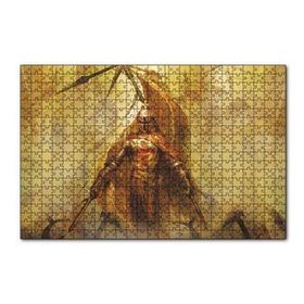 Cakapuzzle Zırhlı Haçlı Şövalyesi ve Savaş Sancakları 120 Parça Ahşap Puzzle