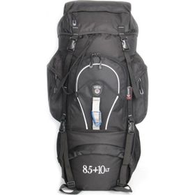 Cakard 85+10 Litre Dağcı Sırt Çantası Siyah