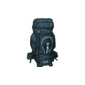 Cakard 85+10 Litre Dağcı Sırt Çantası Siyah
