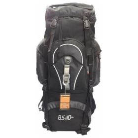 Cakard 85+10 Litre Dağcı Sırt Çantası Siyah