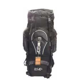 Cakard 85+10 Litre Dağcı Sırt Çantası Siyah