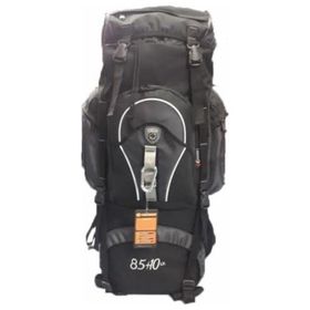 Cakard 85+10 Litre Dağcı Sırt Çantası Siyah