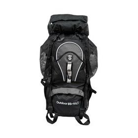 Cakard 985-CK 85+10 lt Profesyonel Siyah Dağcı Sırt Çantası