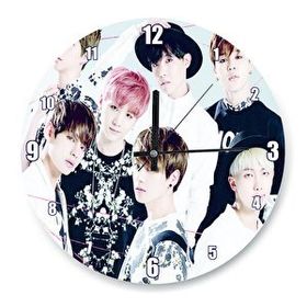 Cakasaat Bts Kore Pop For You Albüm Kapağı Duvar Saati