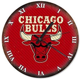 Cakasaat Chicago Bulls Şekilli Duvar Saati