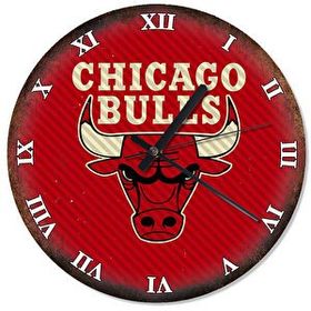 Cakasaat Chicago Bulls Şekilli Duvar Saati