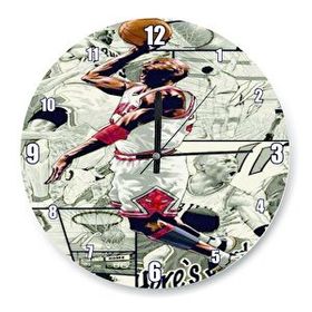 Cakasaat Çoklu Michael Jordan Görseli Duvar Saati