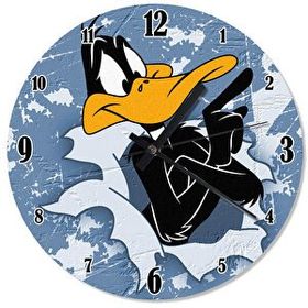 Cakasaat Daffy Duck Çocuk Odası Duvar Saati