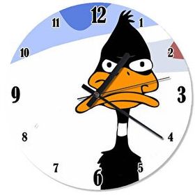 Cakasaat Daffy Duck Özel Tasarım Duvar Saati