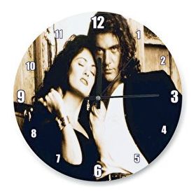 Cakasaat Desperado Antonio Banderas Ve Salma Hayek Duvar Saati