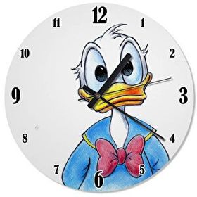 Cakasaat Donald Duck Çocuk Odası Duvar Saati