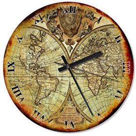 Cakasaat Dünya Haritası Duavr Saati