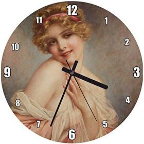 Cakasaat François Martin Kavel Fransa 1861 1931 Catherine La Rose Resim Duvar Saati