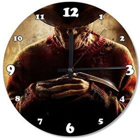 Cakasaat Freddy Krueger Elm Sokağı Şekilli Duvar Saati