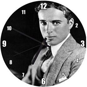 Cakasaat Genç Charles Chaplin'in 1889 1977 Duvar Saati