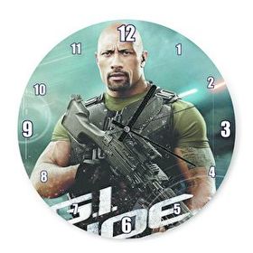Cakasaat Gi Joe The Rock Duvar Saati