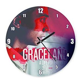 Cakasaat Graceland Film Afişi Duvar Saati