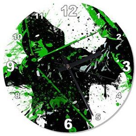 Cakasaat Green Arrow Şekilli Duvar Saati