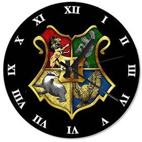 Cakasaat Harry Potter Amblemi Retro Duvar Saati