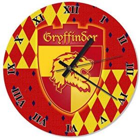 Cakasaat Harry Potter Gryfindor Akarlı Duvar Saati