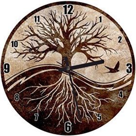 Cakasaat Hayat Ağacı Sanat Duvar Saati