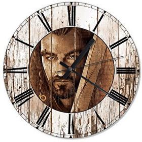 Cakasaat Hobbit Thorin Meşekalkan Duvar Saati