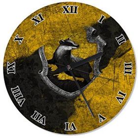 Cakasaat Hufflepuff Harry Potter Duvar Saati