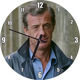 Cakasaat Jean Paul Belmondo Sokak Pozu Duvar Saati