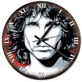 Cakasaat Jim Morrison Desenli Duvar Saati