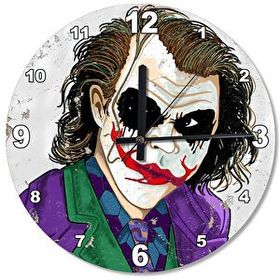 Cakasaat Joker Face Desenli Duvar Saat