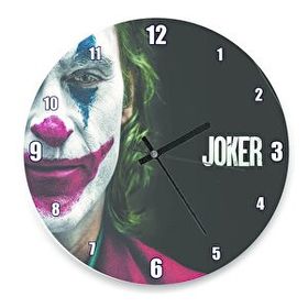 Cakasaat Joker Profil Duvar Saati