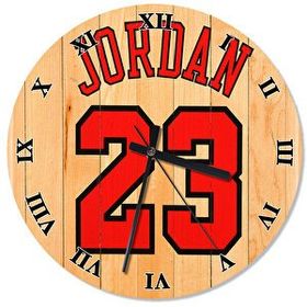 Cakasaat Jordan 23 Wallpaper Akarlı Duvar Saati